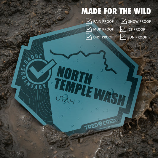 Sticker: North Temple Wash