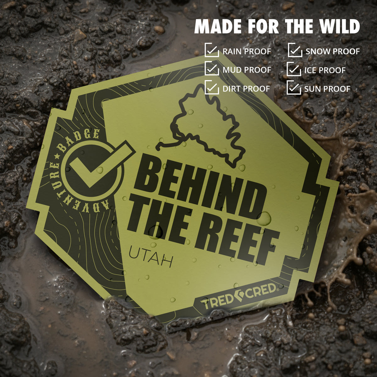 Sticker: Behind the Reef