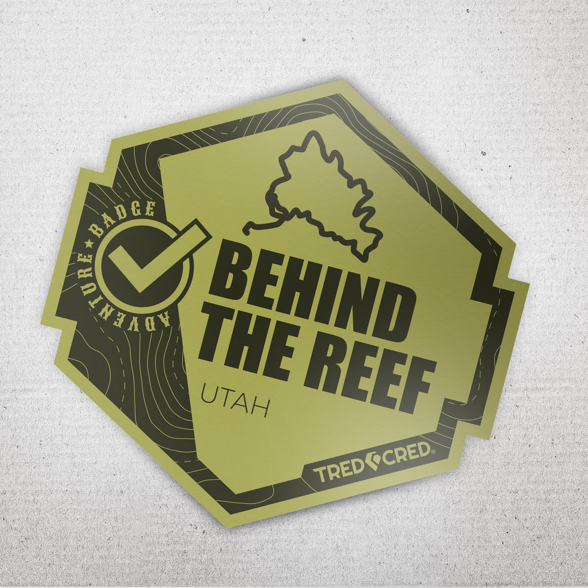 Sticker: Behind the Reef