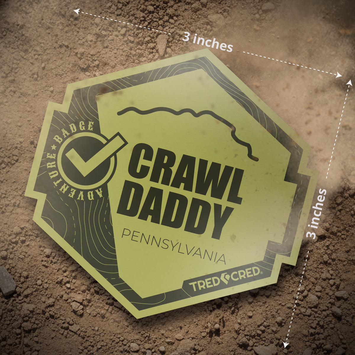 Sticker: Crawl Daddy
