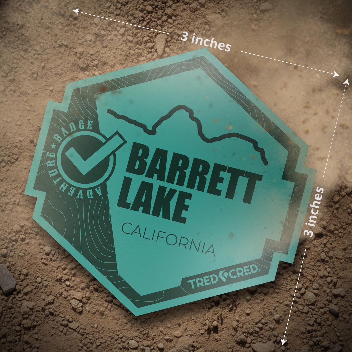 Sticker: Barrett Lake