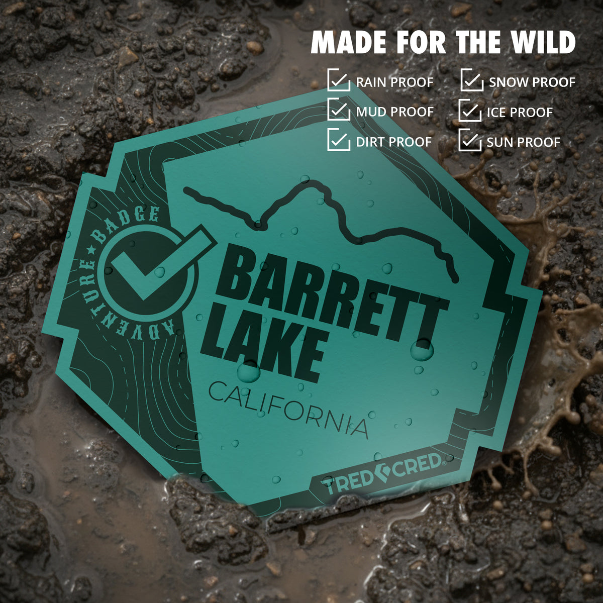 Sticker: Barrett Lake