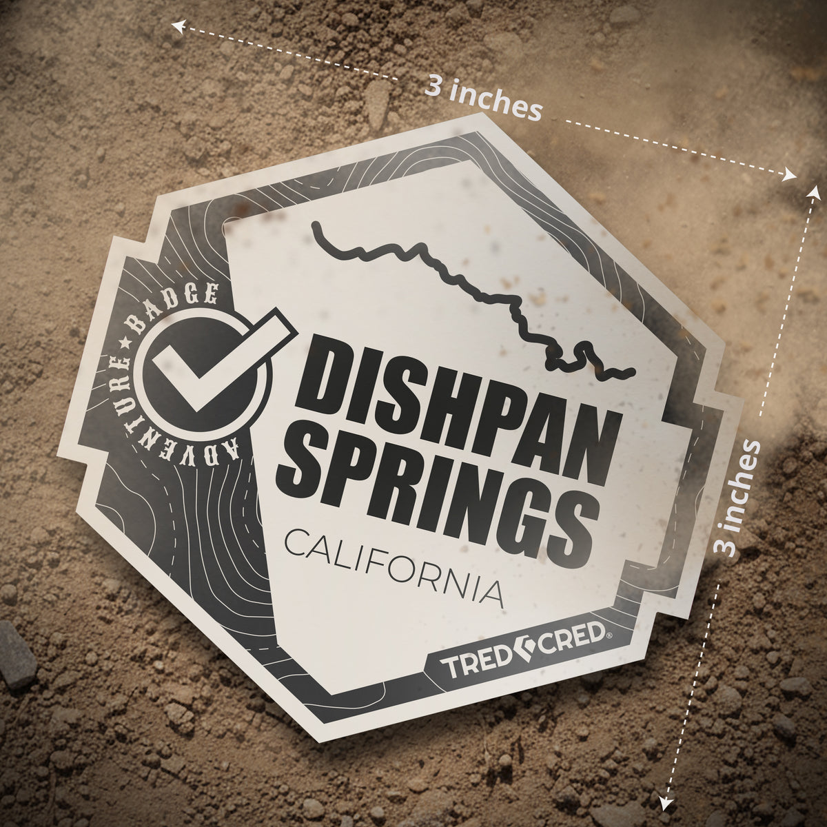 Sticker: Dishpan Springs