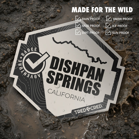 Sticker: Dishpan Springs