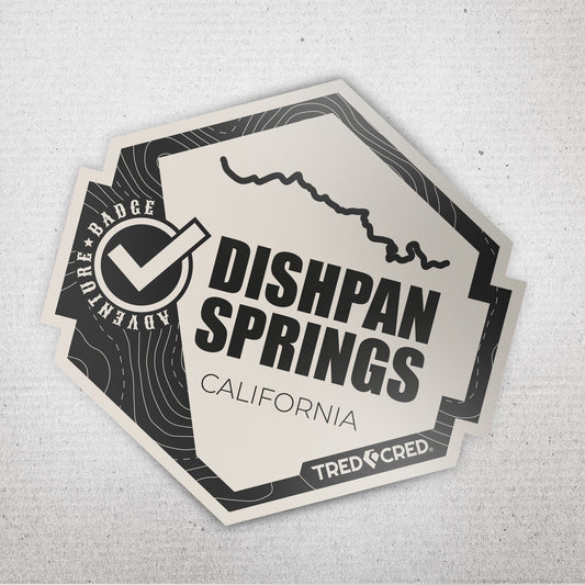 Sticker: Dishpan Springs