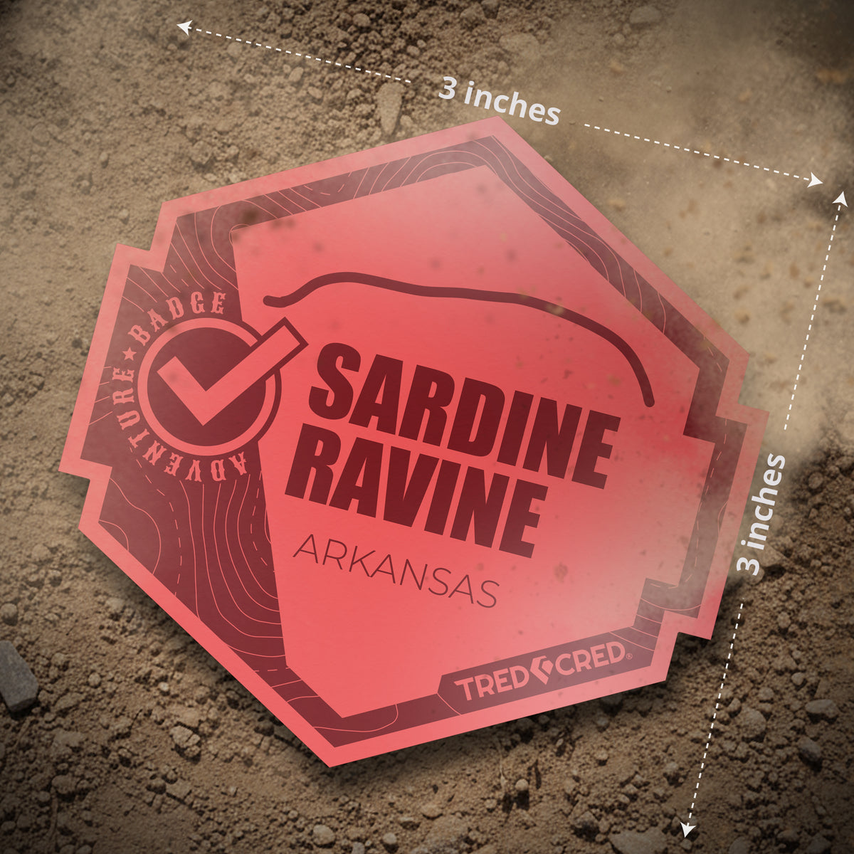 Sticker: Sardine Ravine