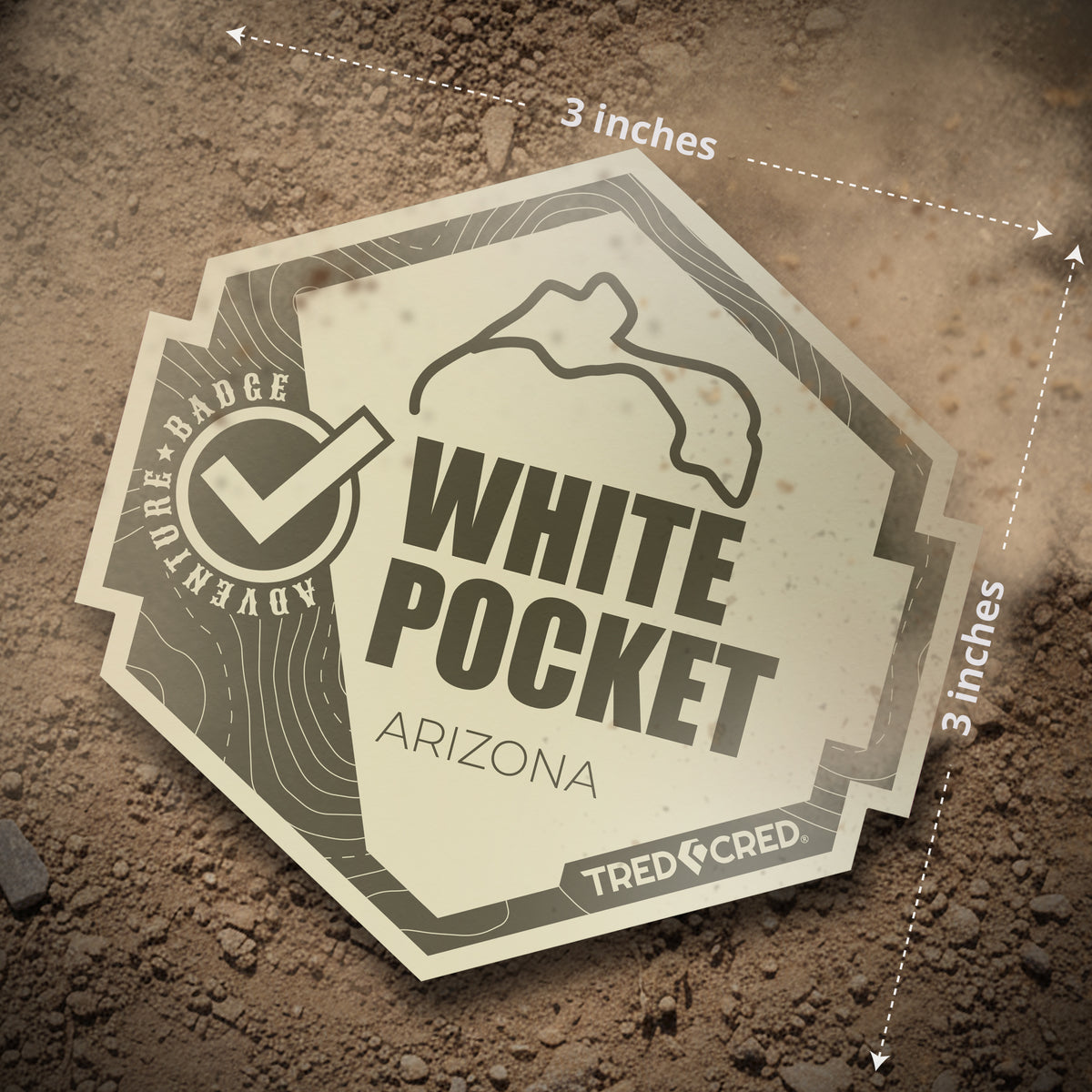 Sticker: White Pocket