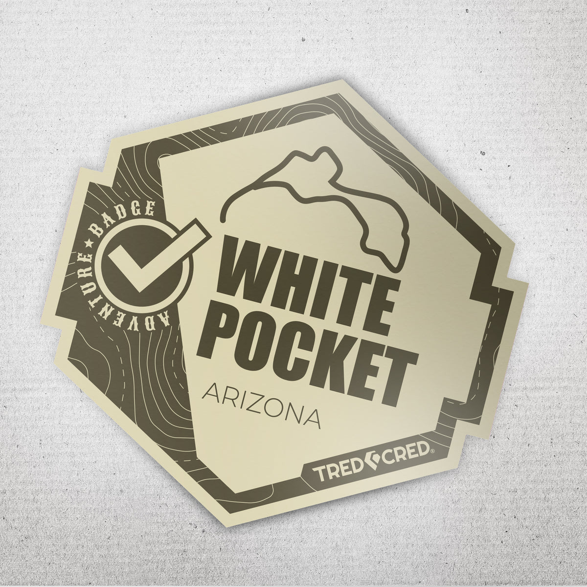 Sticker: White Pocket
