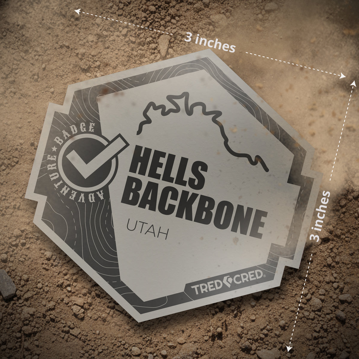 Sticker: Hells Backbone