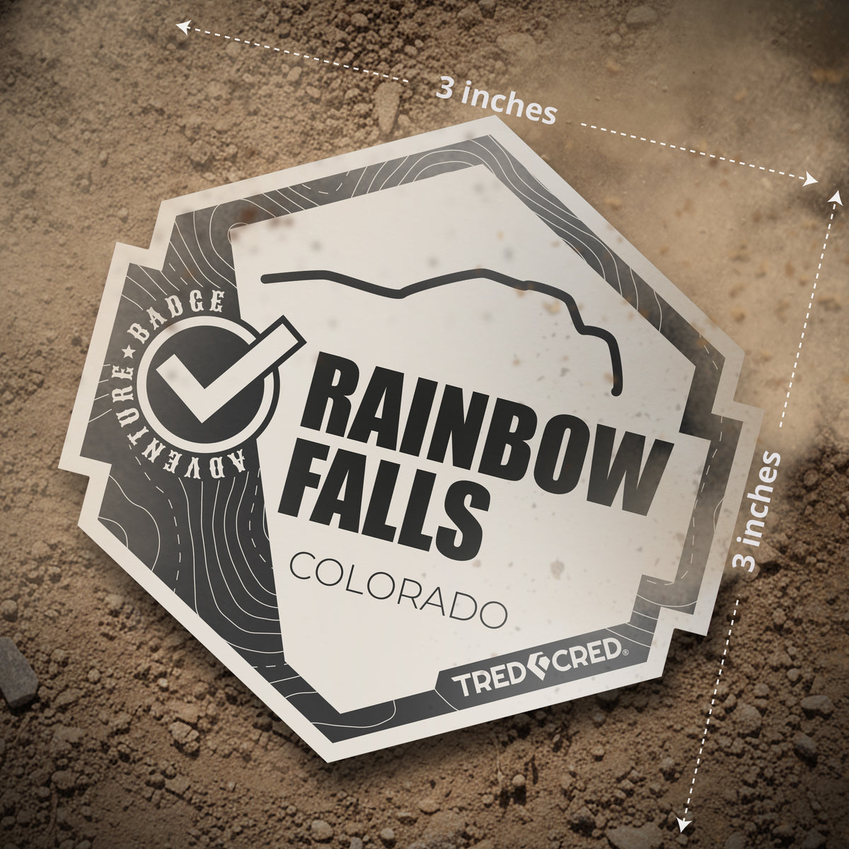 Sticker: Rainbow Falls