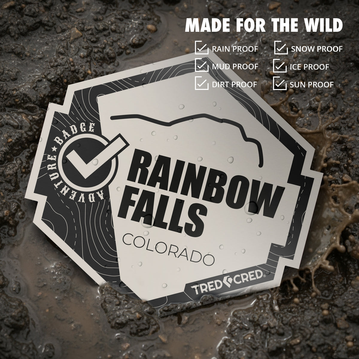 Sticker: Rainbow Falls