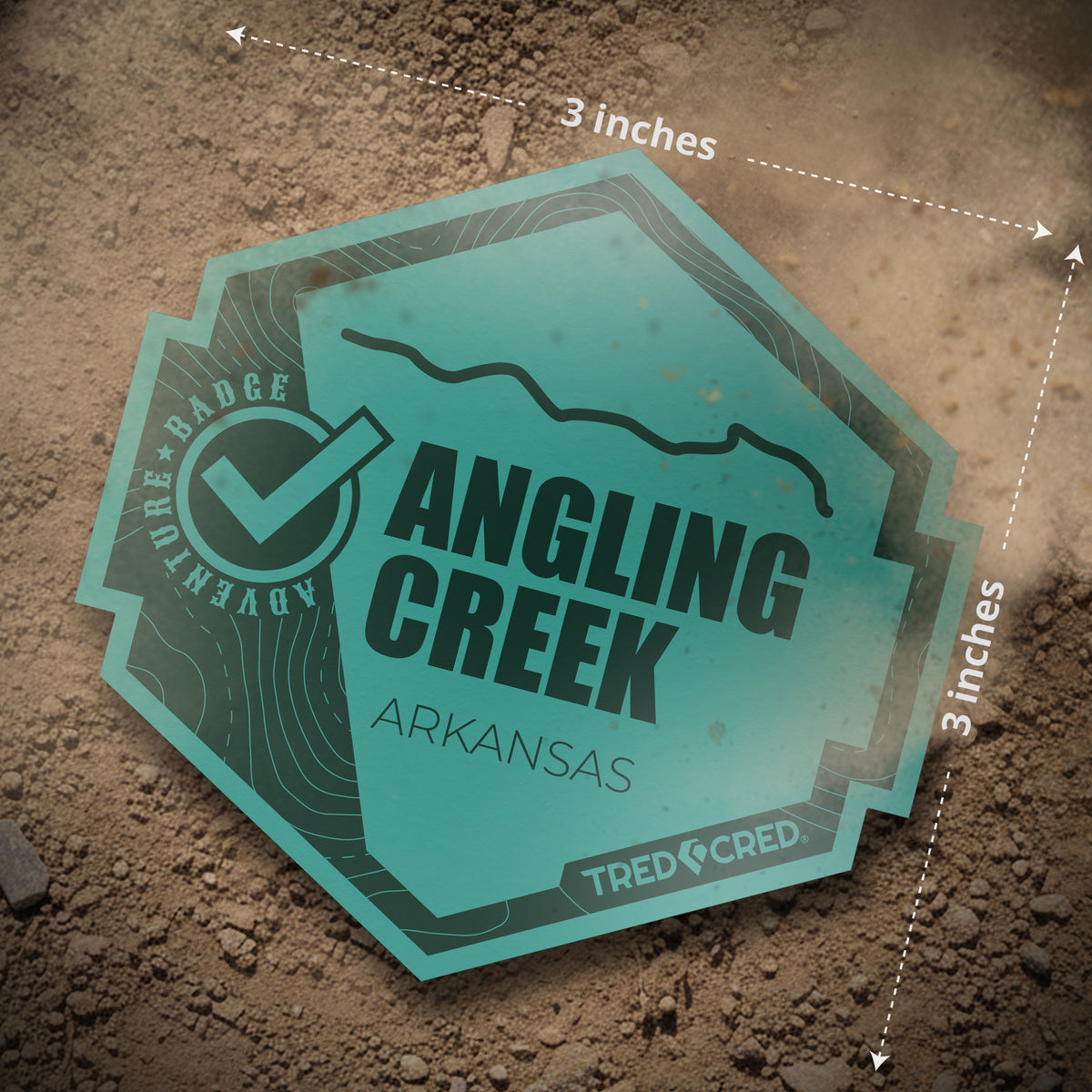 Sticker: Angling Creek