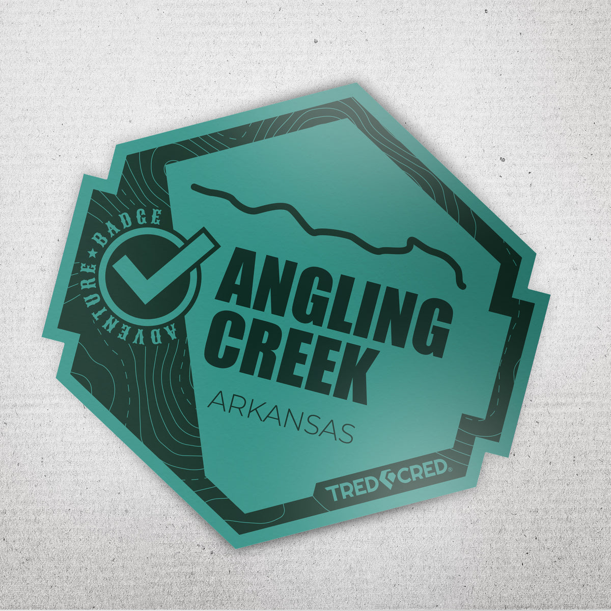 Sticker: Angling Creek
