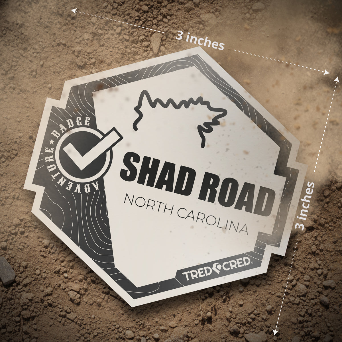 Sticker: Shad Road