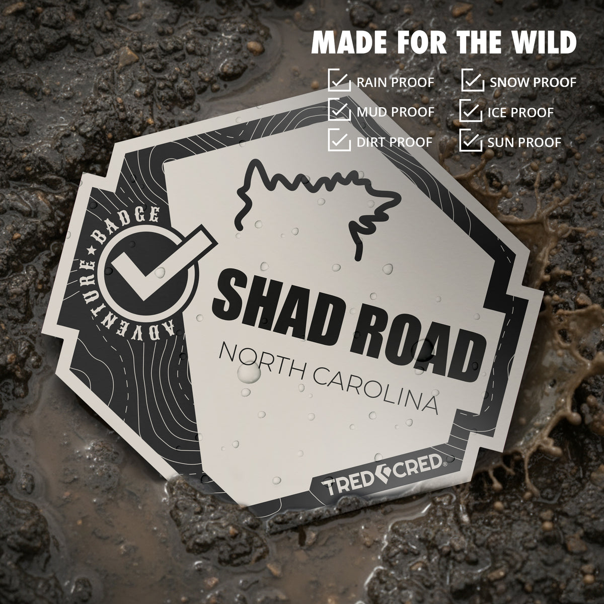 Sticker: Shad Road