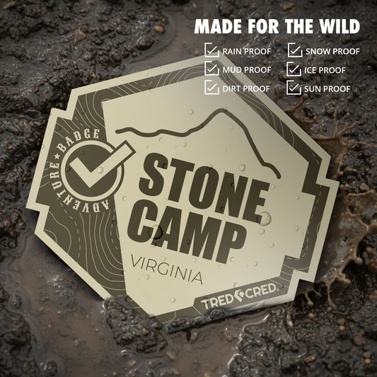 Sticker: Stone Camp