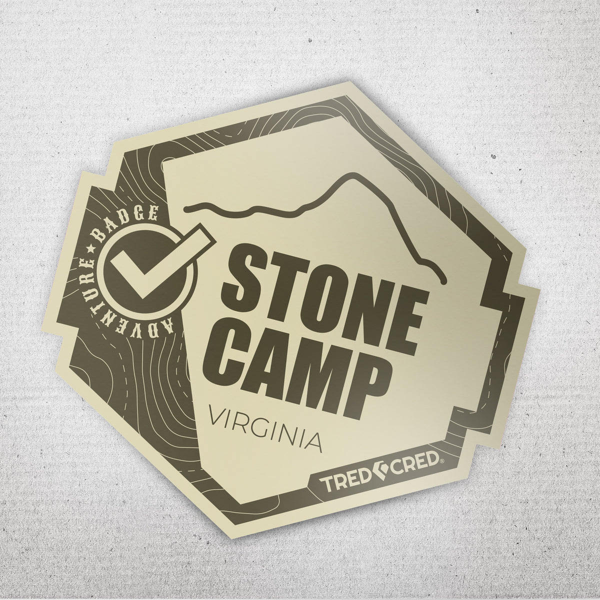 Sticker: Stone Camp