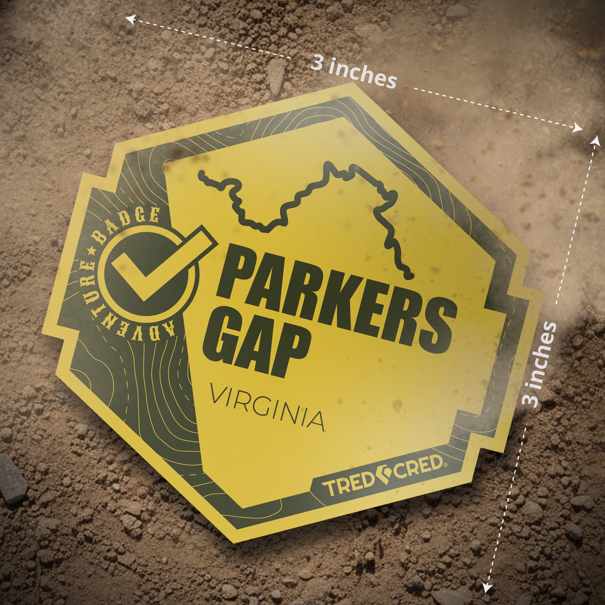 Sticker: Parkers Gap