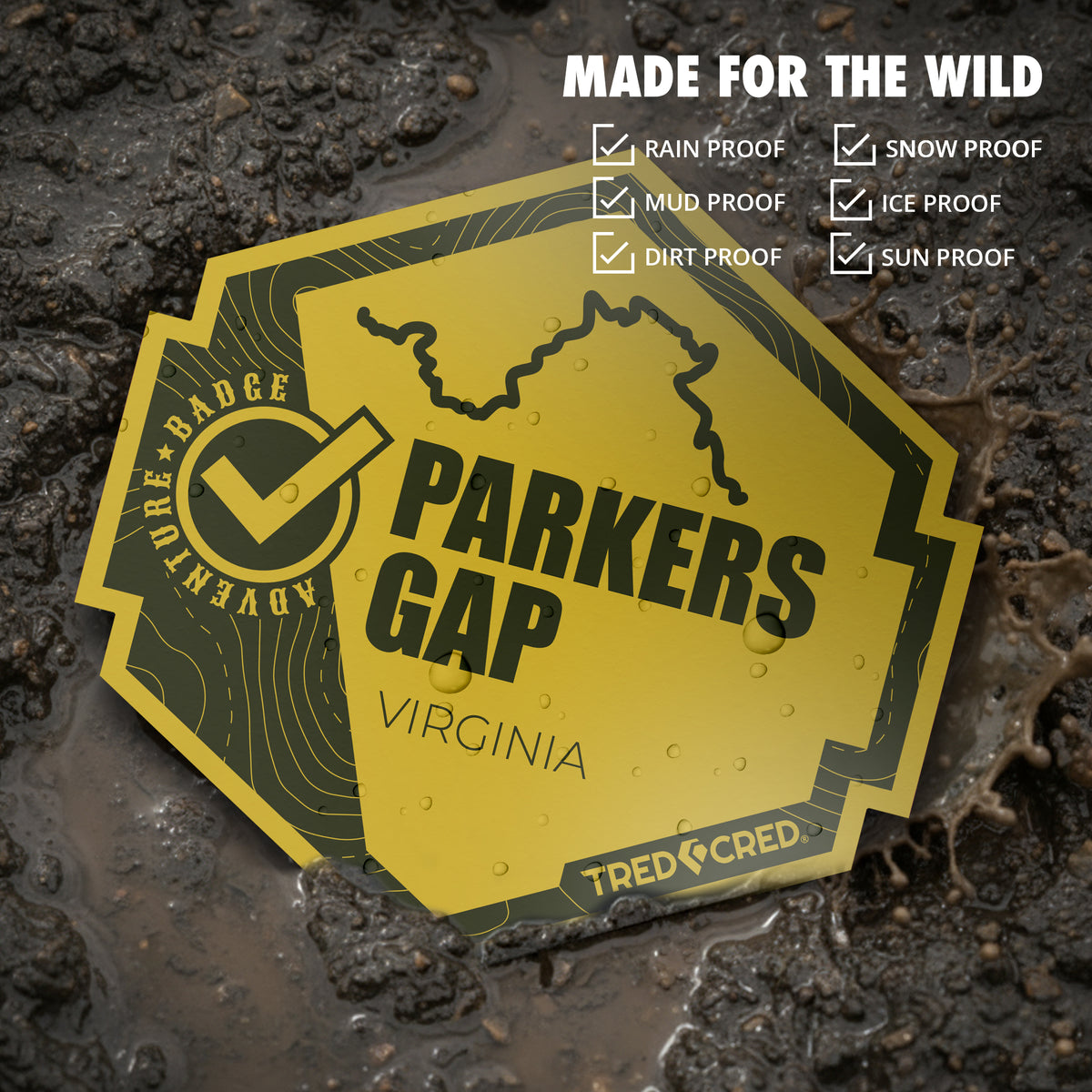 Sticker: Parkers Gap