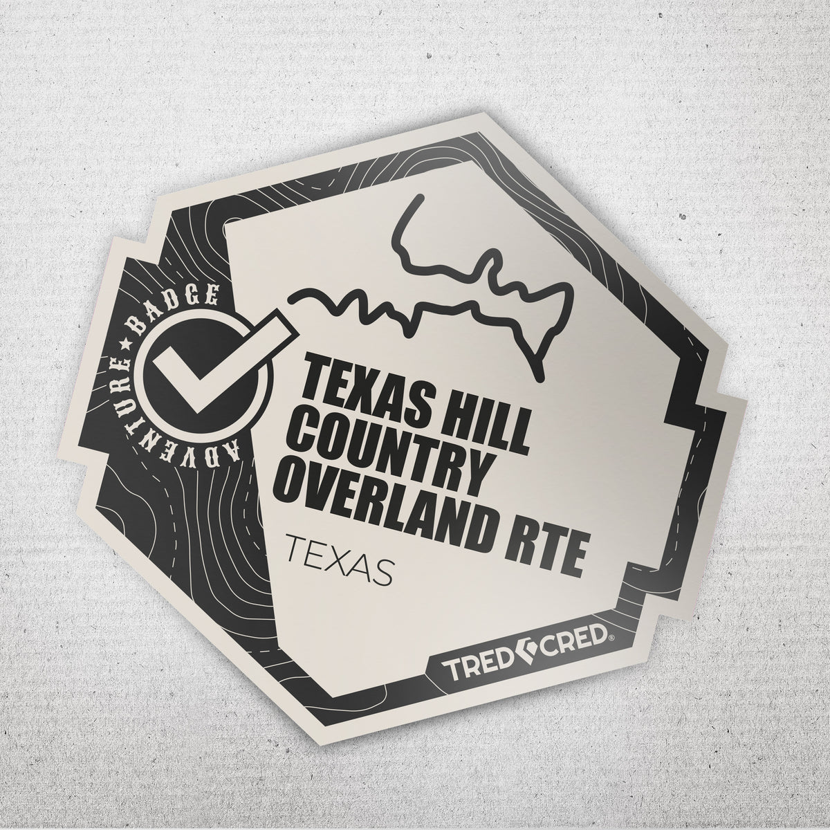Sticker: Texas Hill Country Overland Route