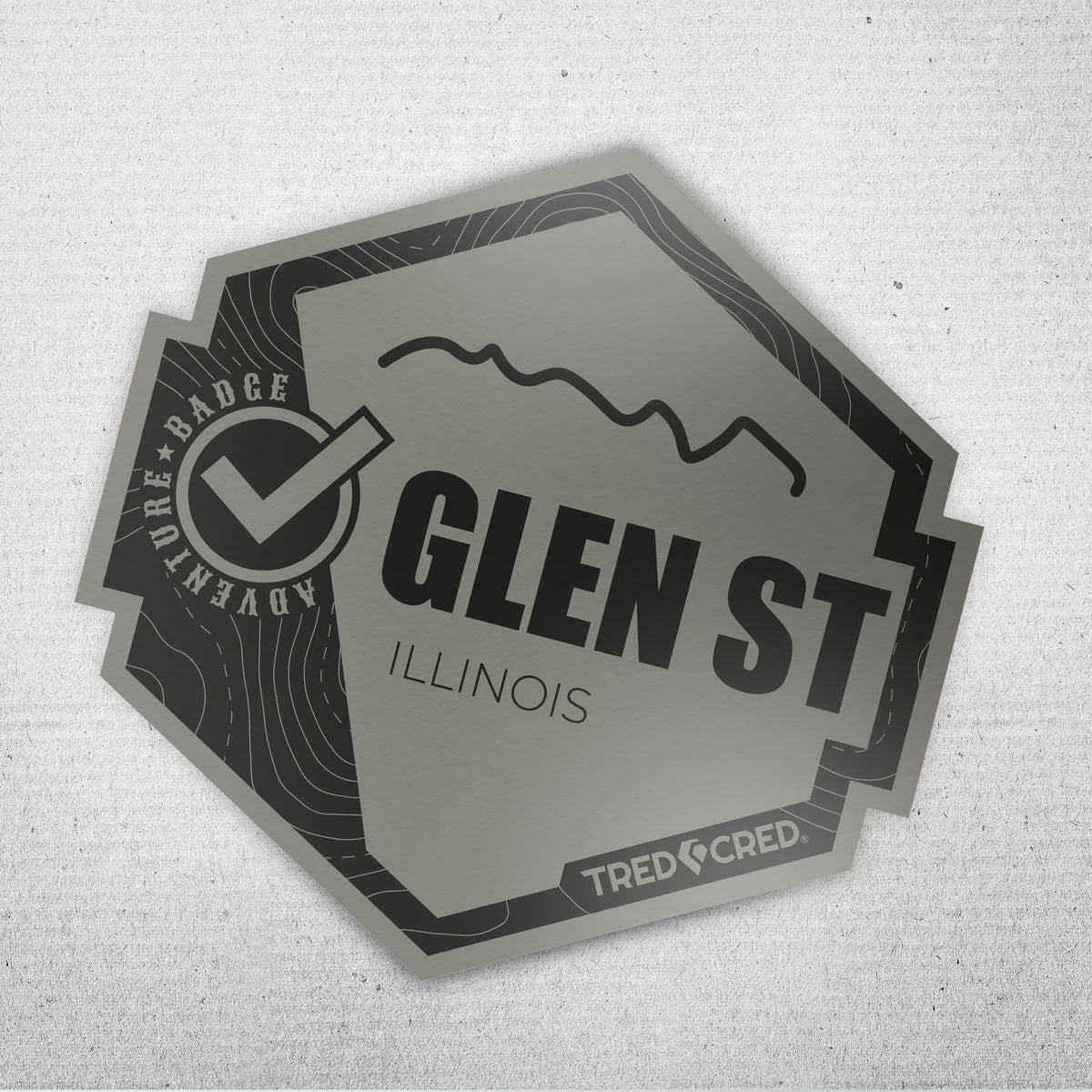 Sticker: Glen Street