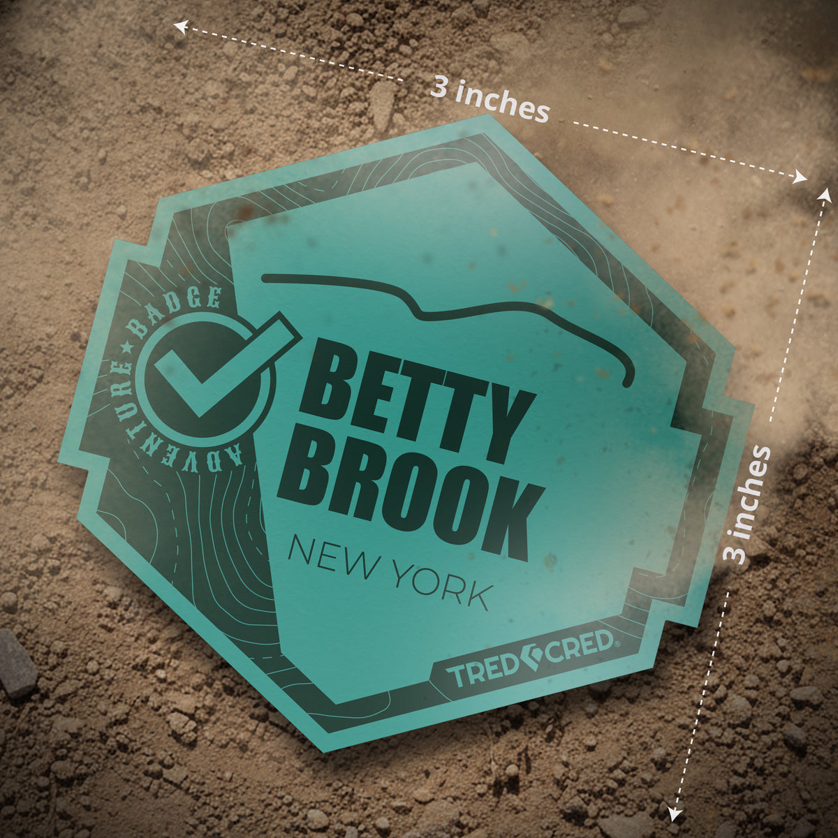 Sticker: Betty Brook