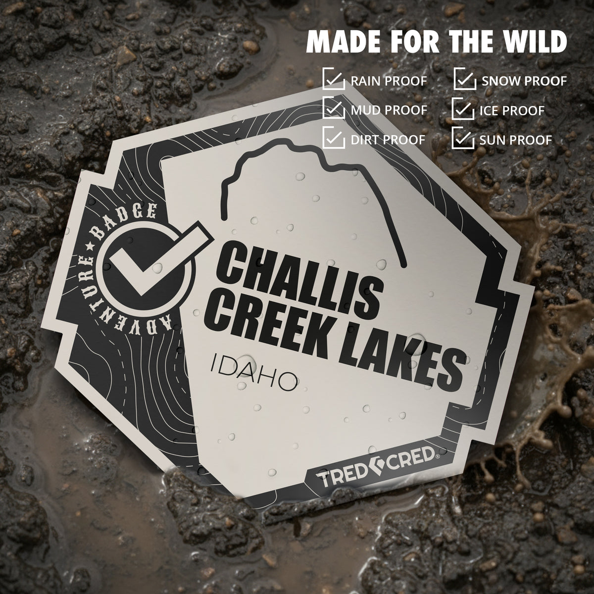 Sticker: Challis Creek Lakes