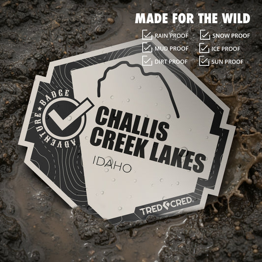 Sticker: Challis Creek Lakes