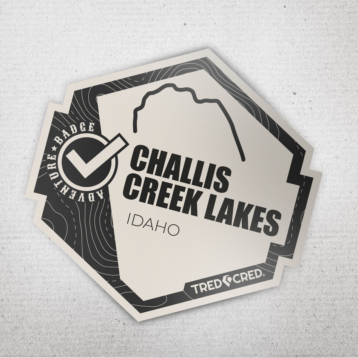 Sticker: Challis Creek Lakes