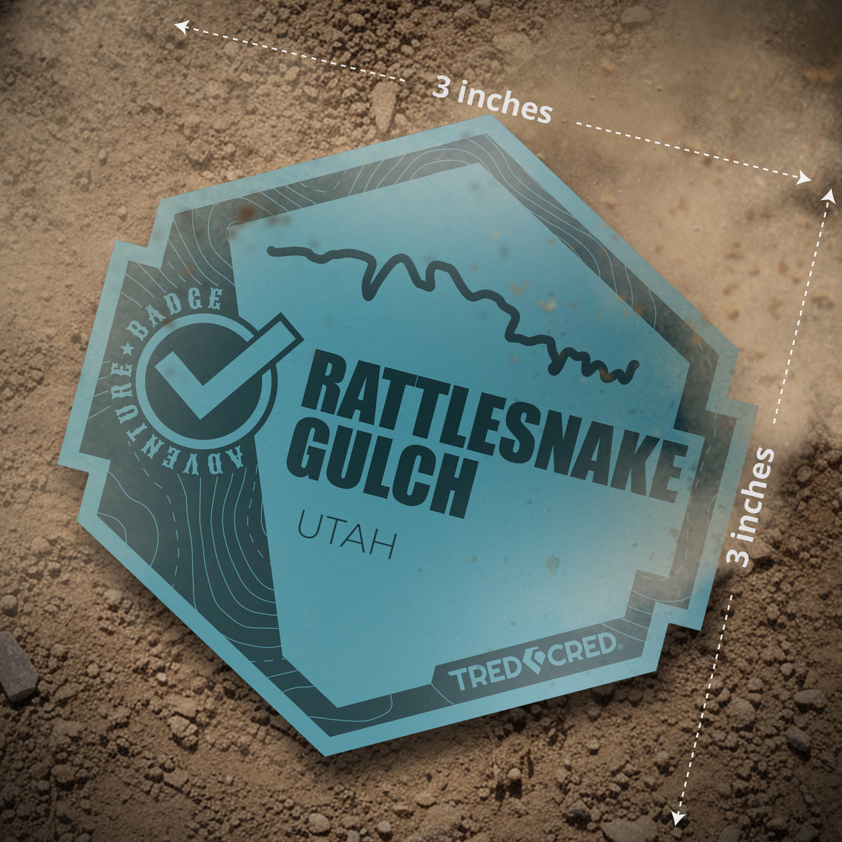 Sticker: Rattlesnake Gulch
