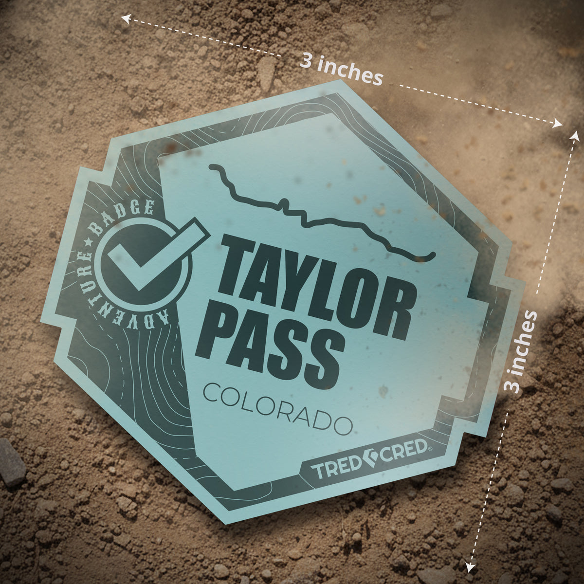 Sticker: Taylor Pass