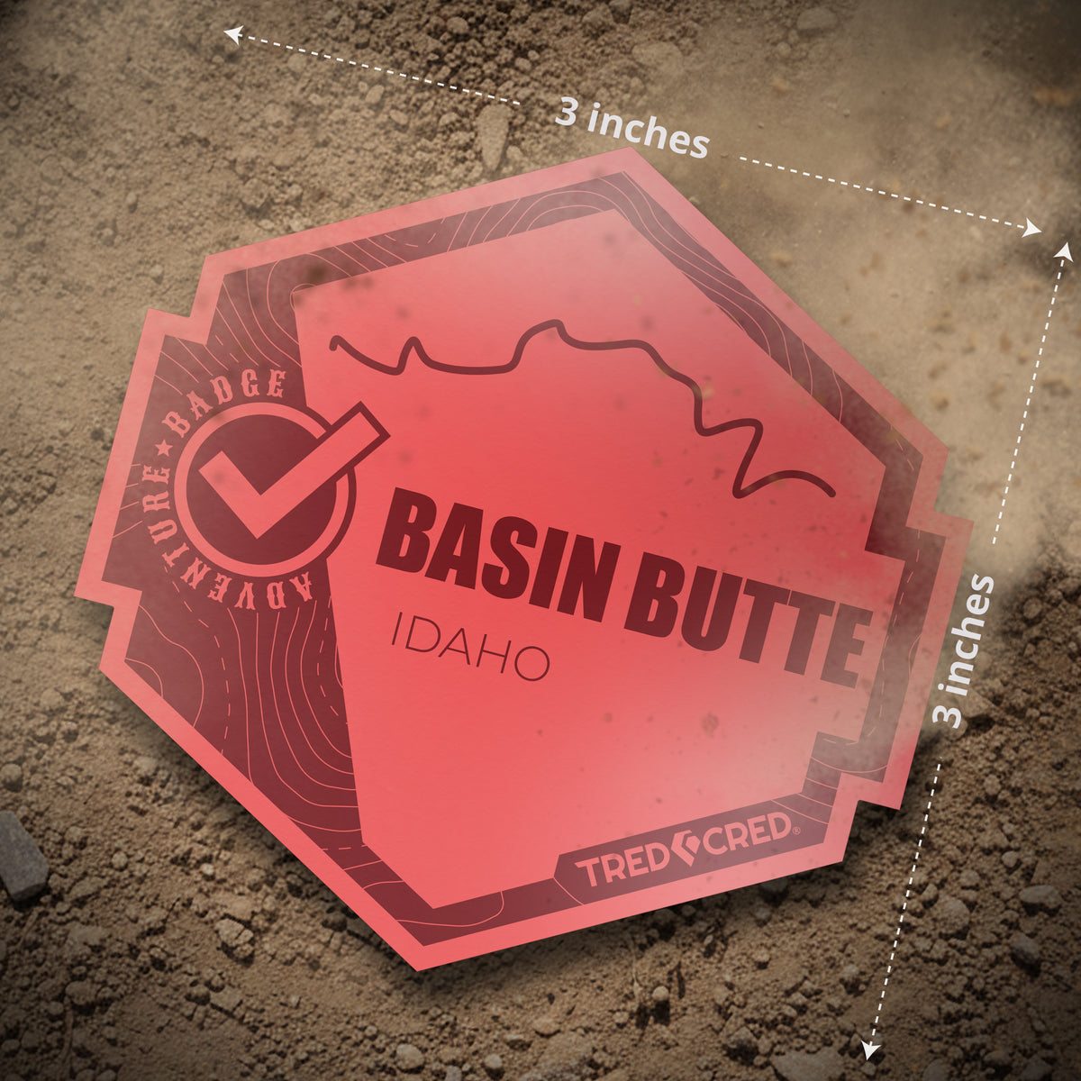 Sticker: Basin Butte