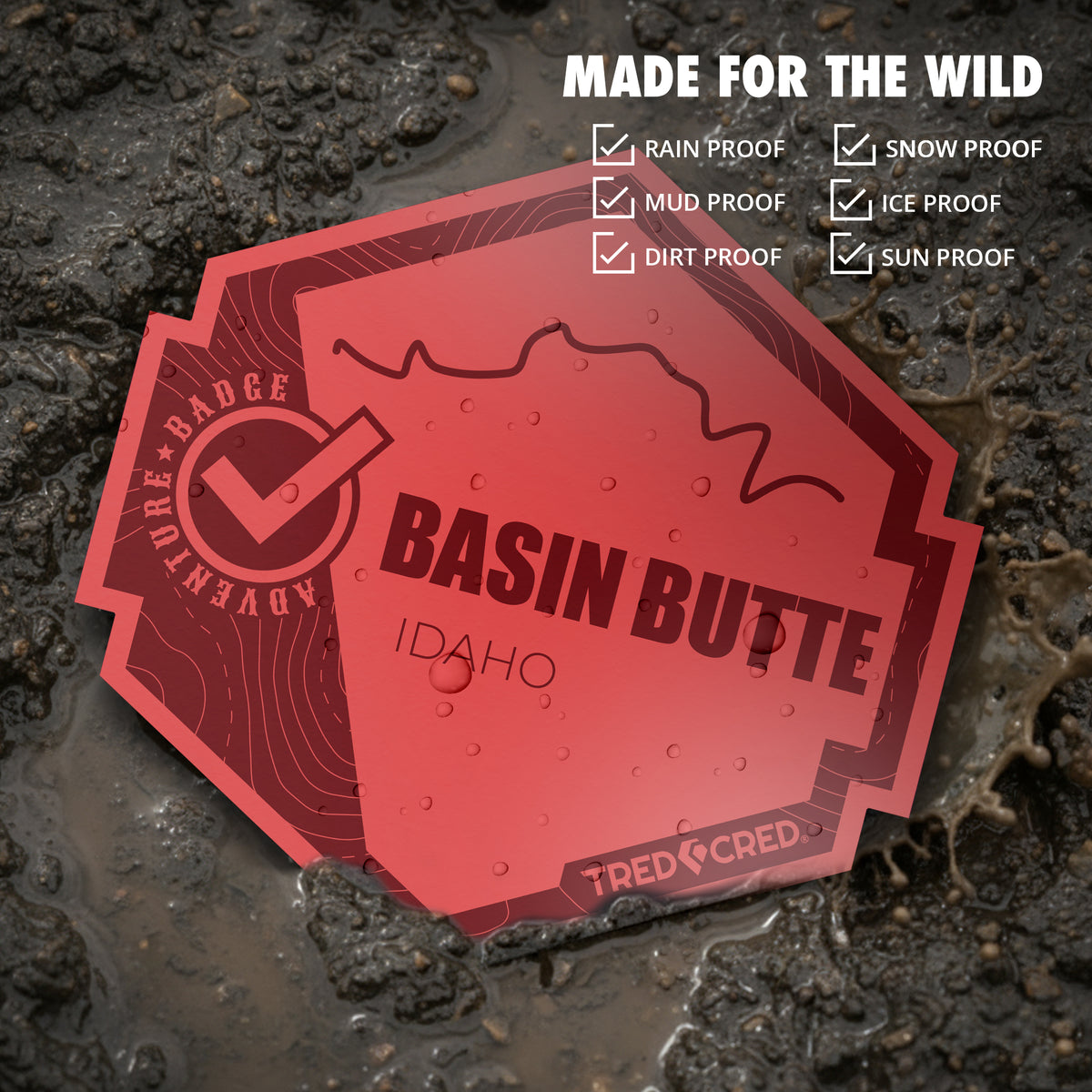 Sticker: Basin Butte