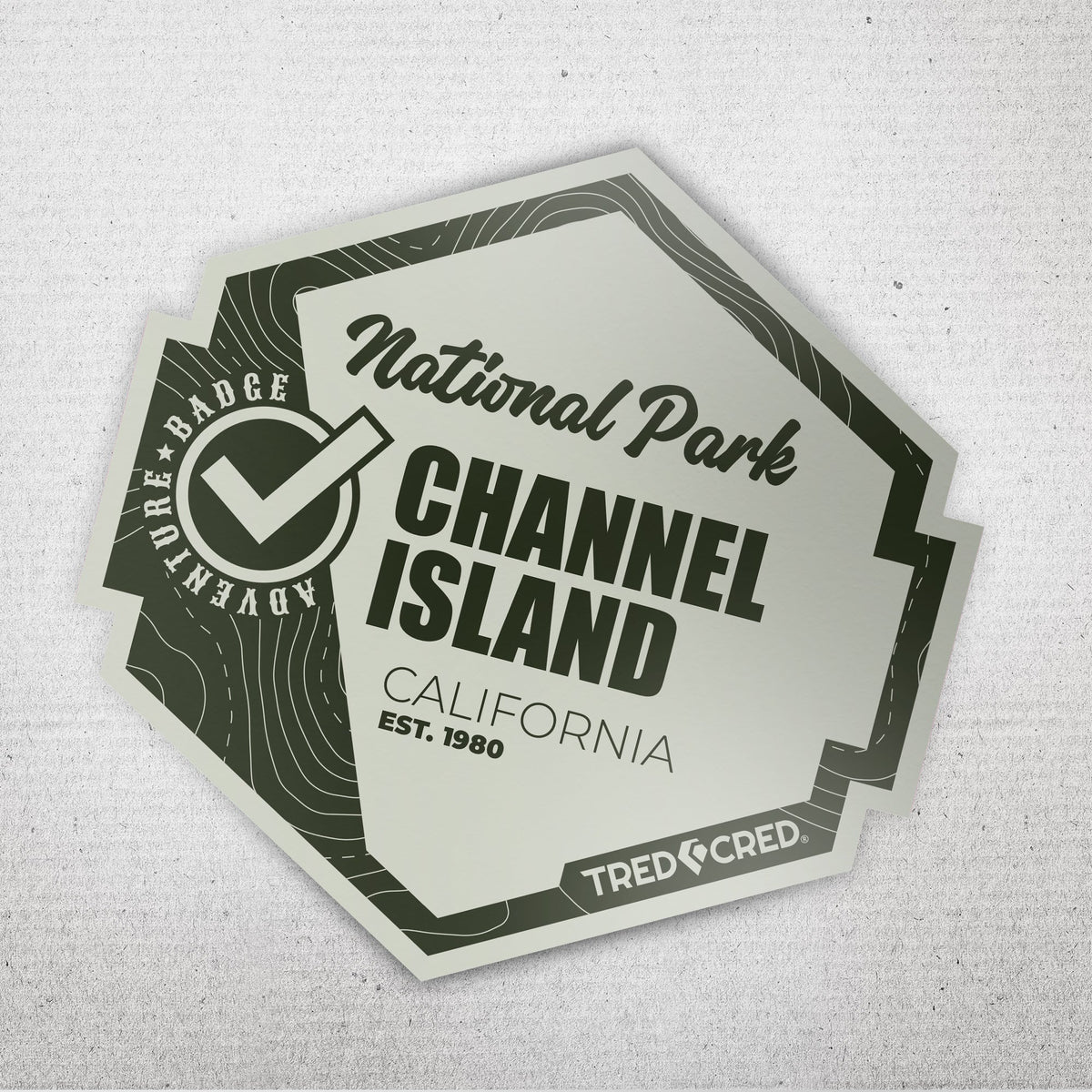 Channel Island sticker thumb