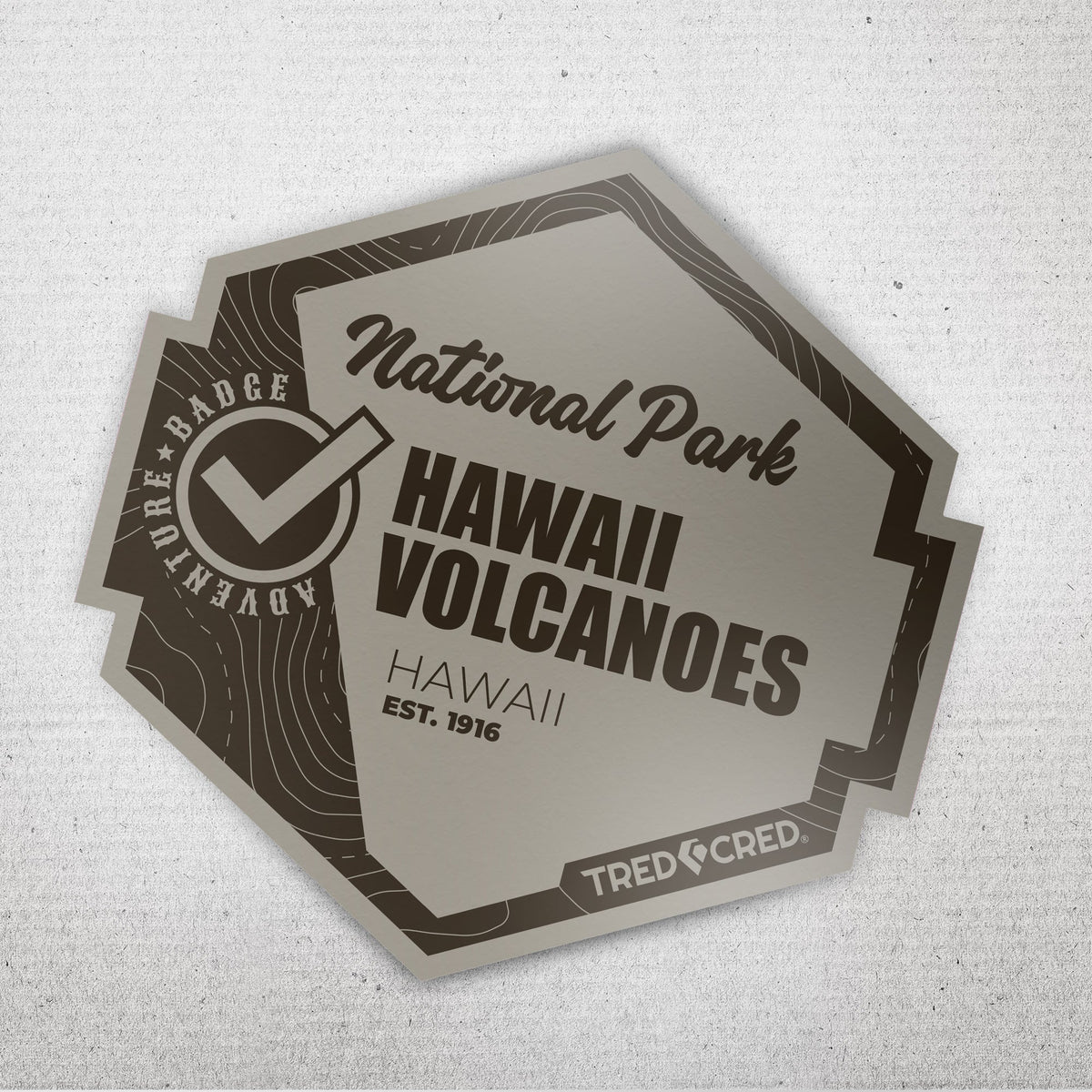 Hawaii Volcanoes sticker thumb