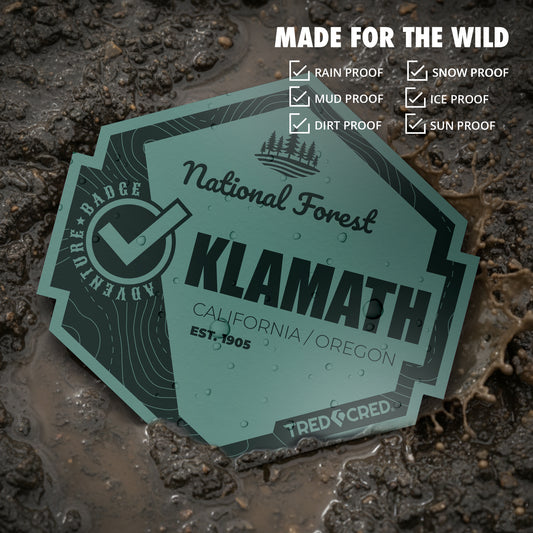 Sticker: Klamath National Forest