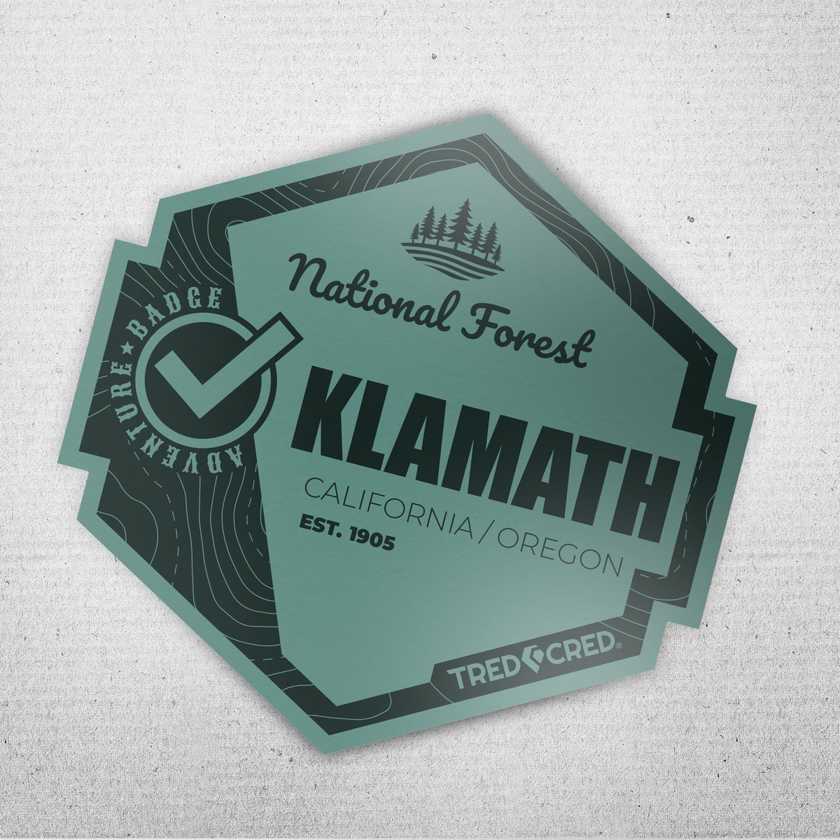 Sticker: Klamath National Forest