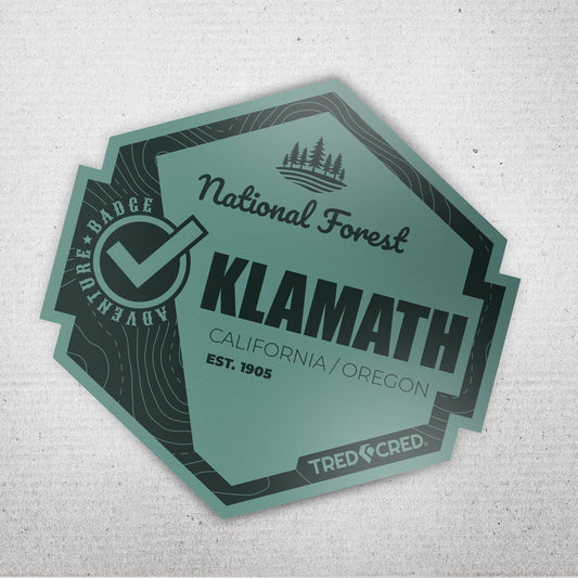 Sticker: Klamath National Forest