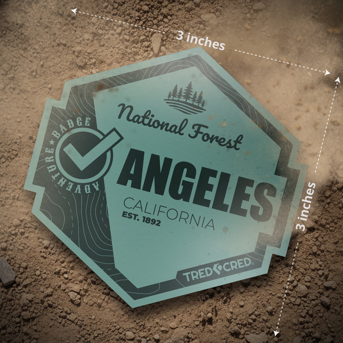 Sticker: Angeles National Forest