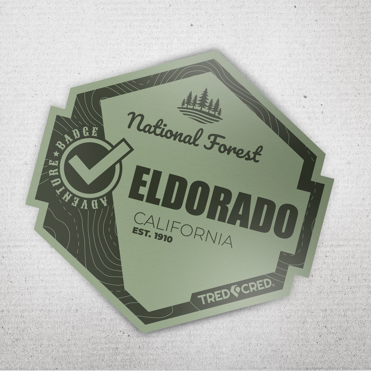 Sticker: Eldorado National Forest