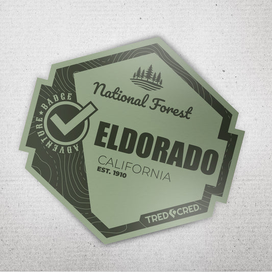 Sticker: Eldorado National Forest