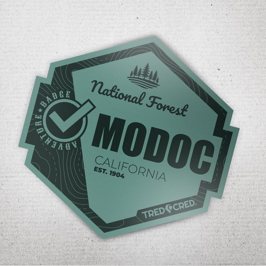 Sticker: Modoc National Forest