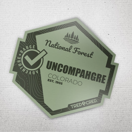 Sticker: Uncompahgre National Forest