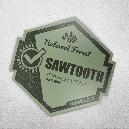 Sticker: Sawtooth National Forest