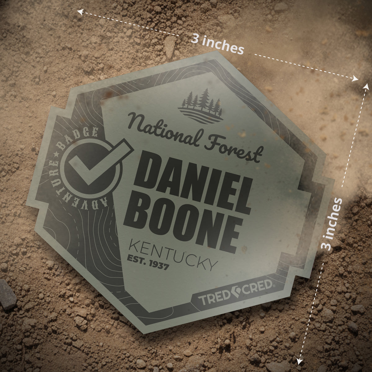 Sticker: Daniel Boone National Forest