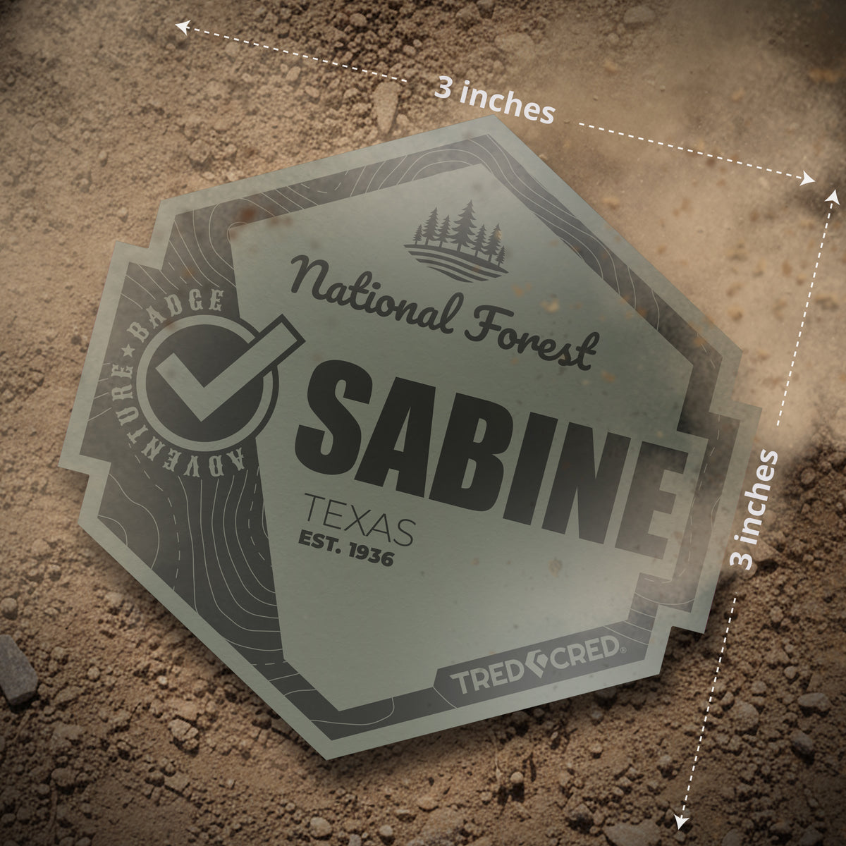 Sticker: Sabine National Forest