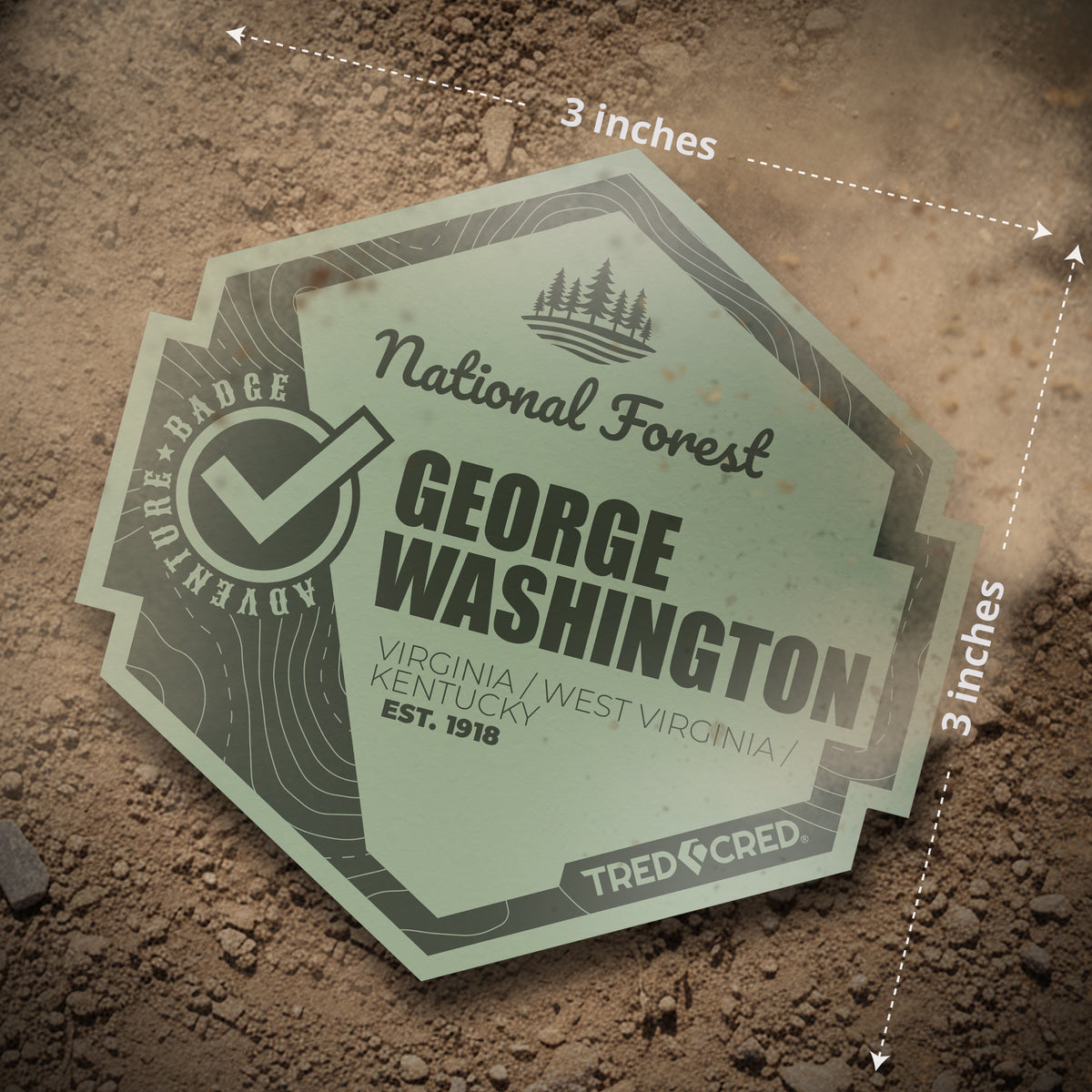 Sticker: George Washington National Forest