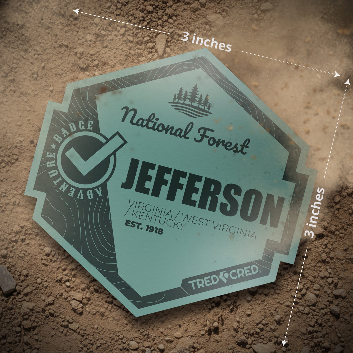 Sticker: Jefferson National Forest