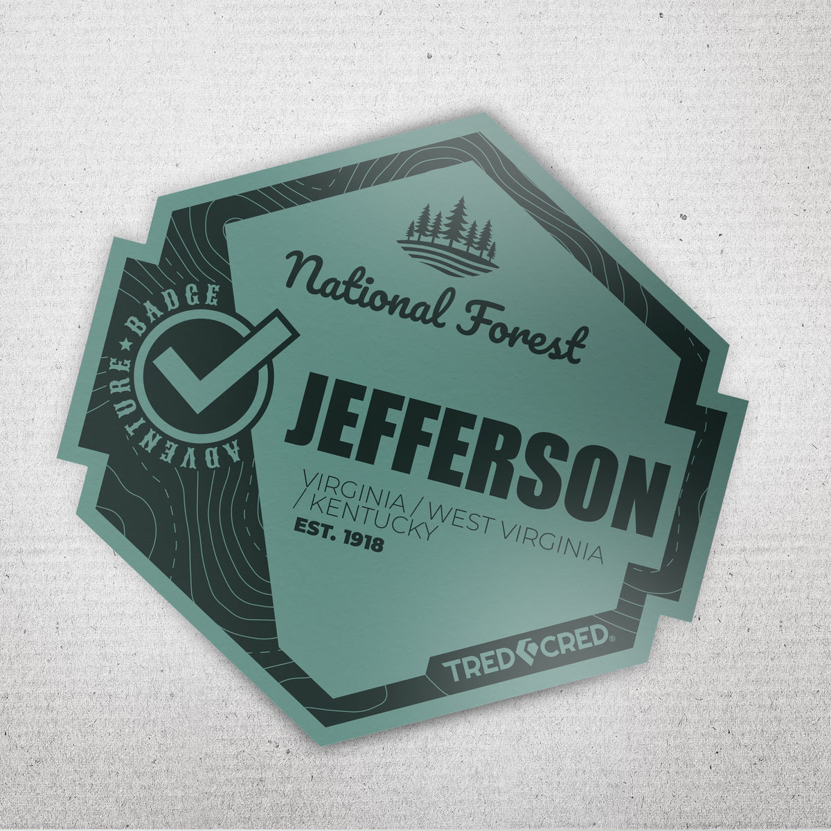 Sticker: Jefferson National Forest