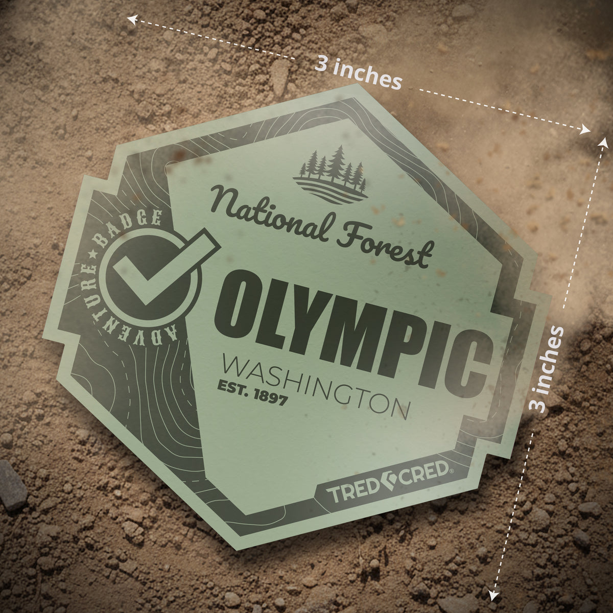Sticker: Olympic National Forest